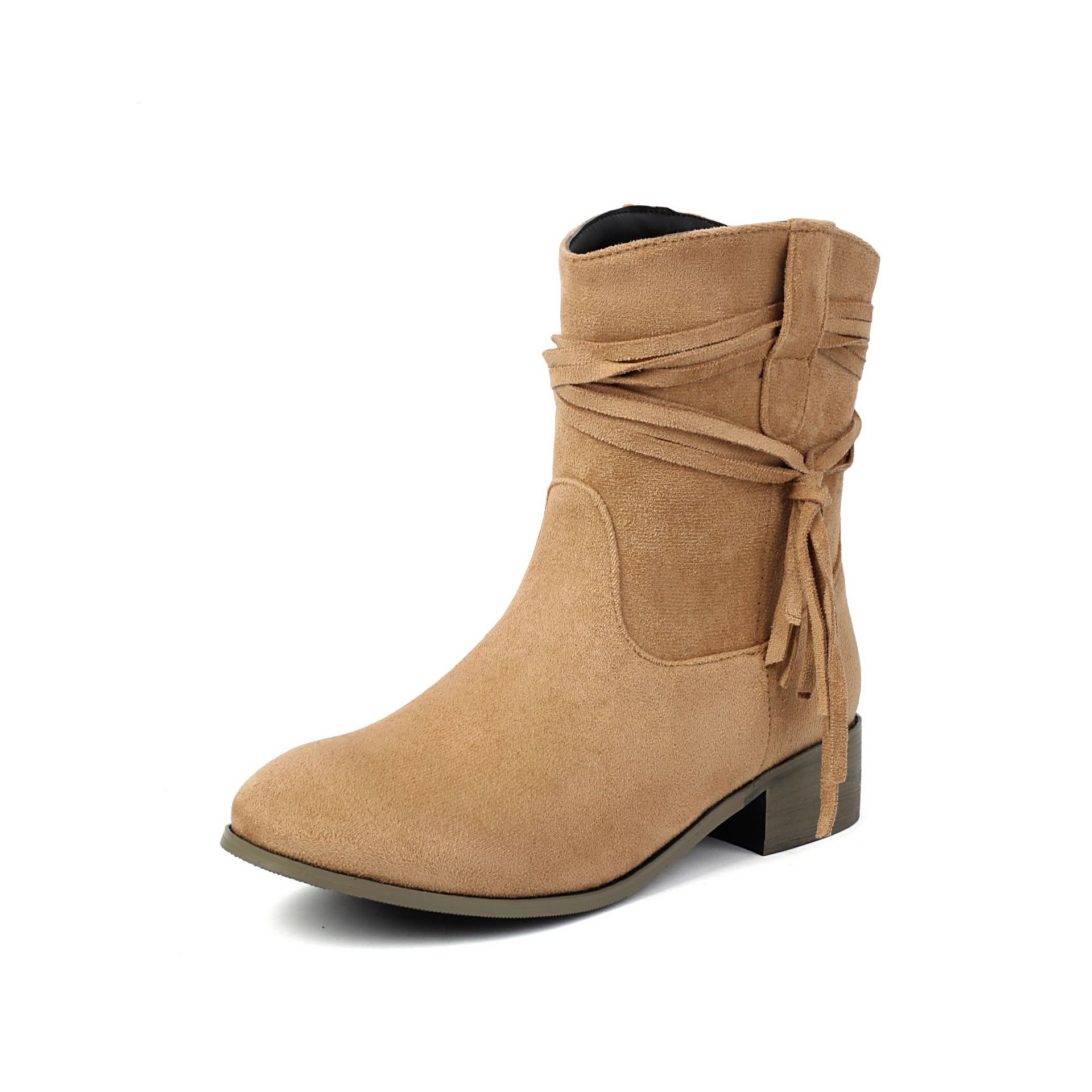 Tassel Women's Casual Ankle Boots