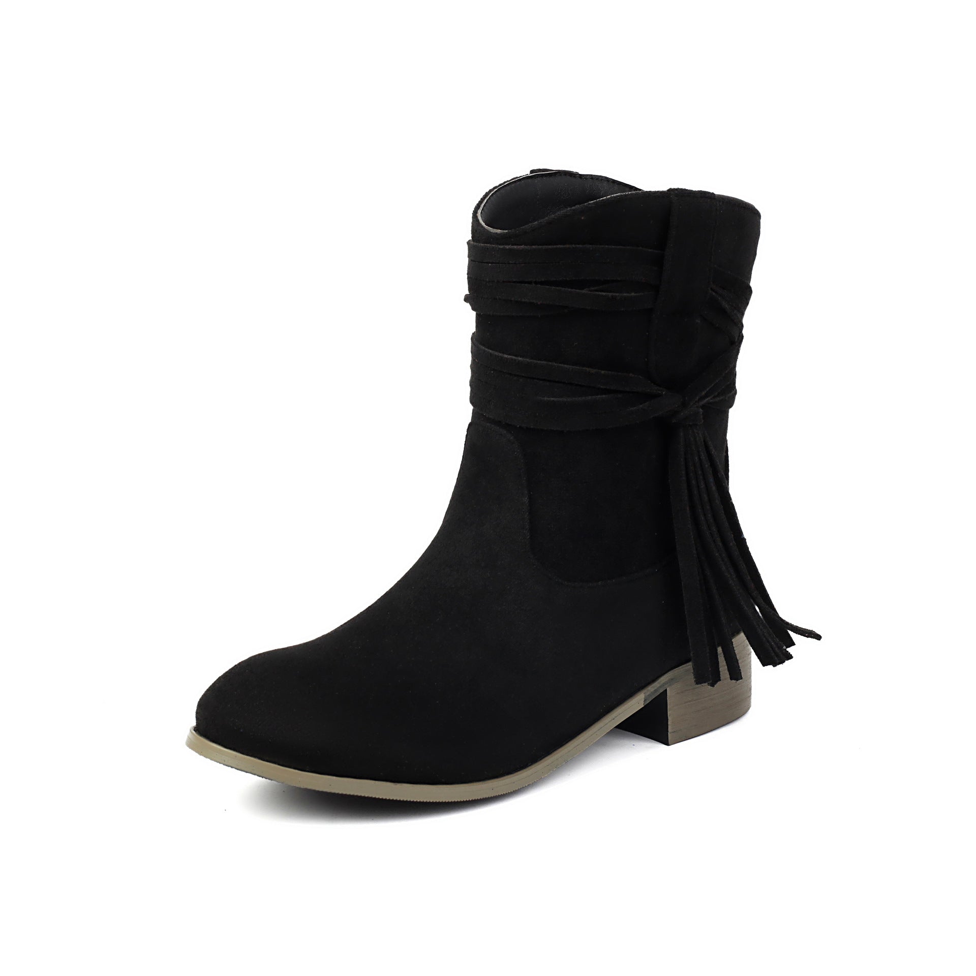 Tassel Women's Casual Ankle Boots